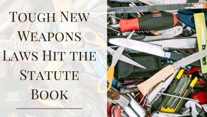 Tough New Weapons Laws Hit the Statute Book